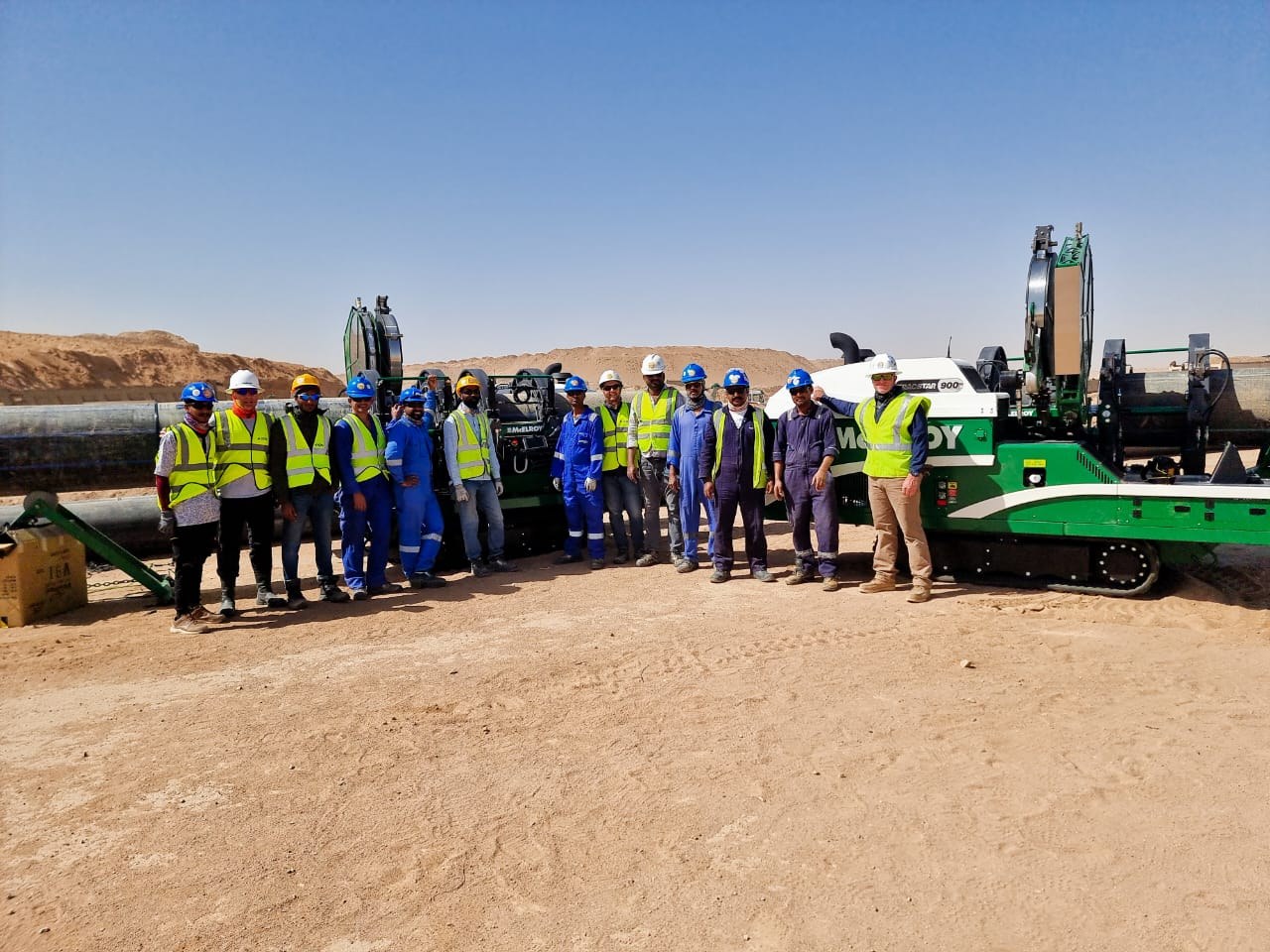 NEOM – The Spine – PPW piping work