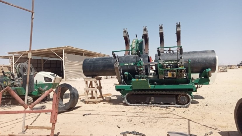 Marmul pipeline lining – PPW piping work