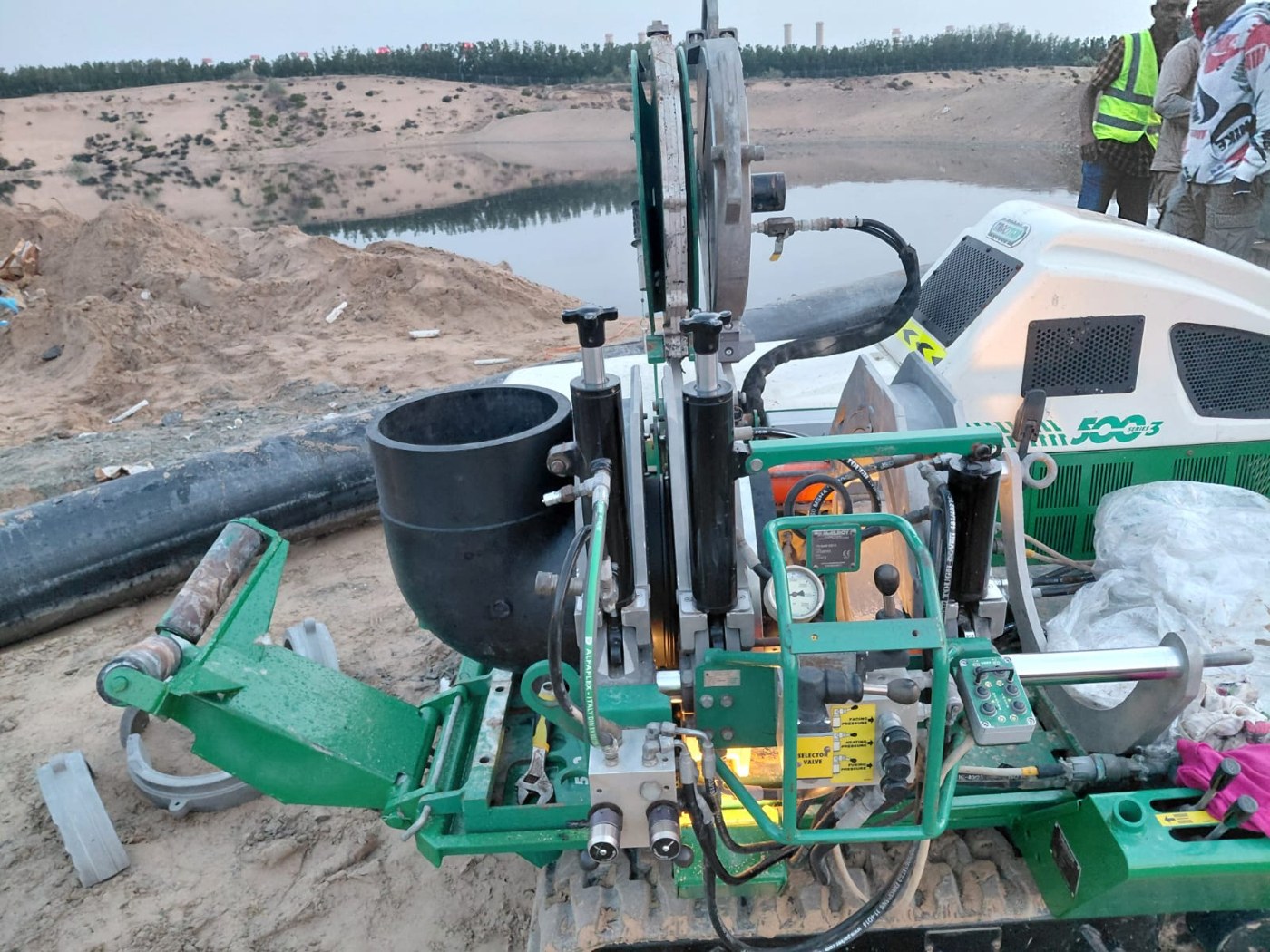 Al Aweer sewage treatment plant extension – PPW piping work