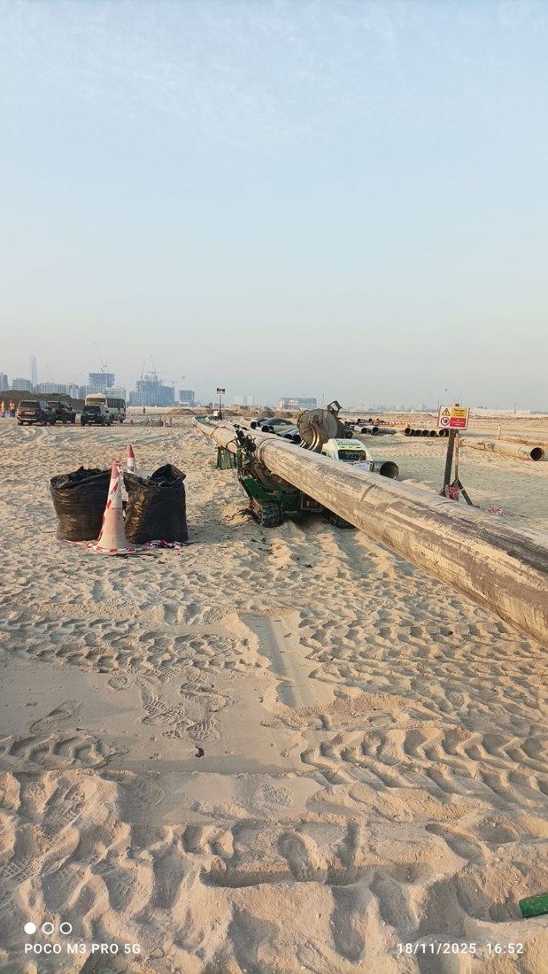 Dubai Creek Harbour / Dubai Square Mall – PPW piping work