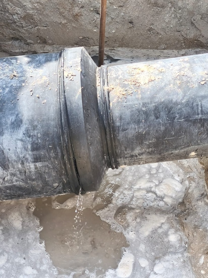 Yas Links golf course main line repair – PPW piping work